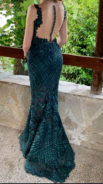 Бална дълга рокля