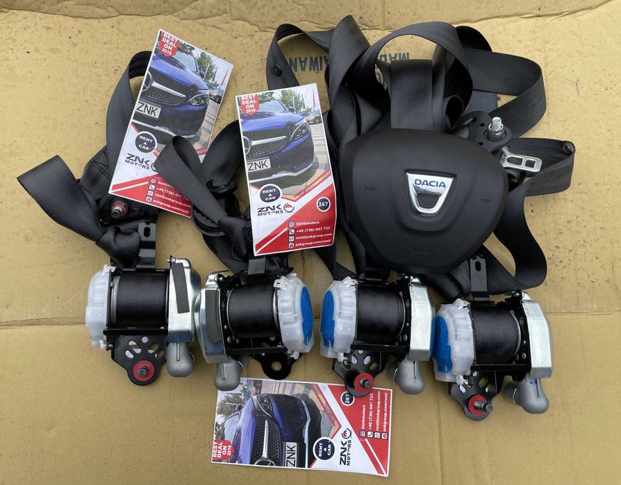 DACIA Spring kit airbag volan pasager - set centuri siguranta