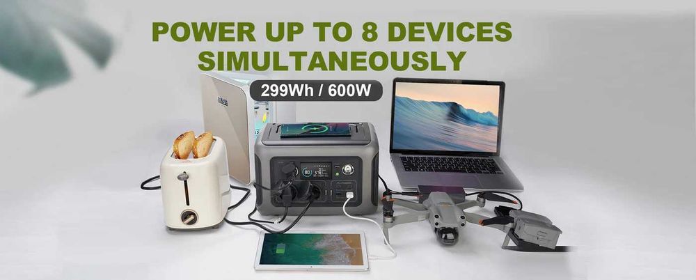 ALLPOWERS R600 преносима електроцентрала  | 600W 299Wh