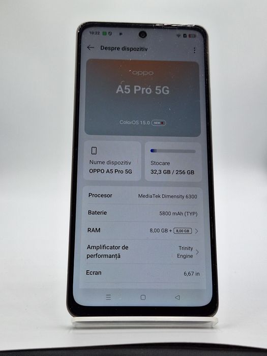 Oppo A5 Pro 256Gb 8Gb ram Factura/Garantie #53158