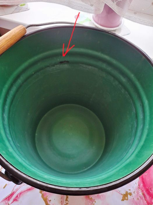 Ведро эмалированное. СССР