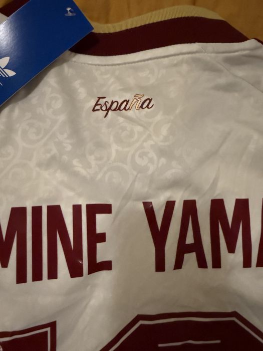tricou Lamine Yamal Away Spania