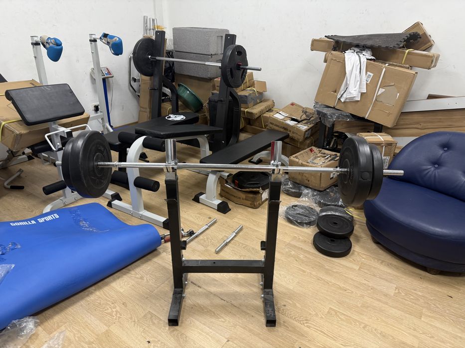 Bara haltera piept brate geno etc. 35 kg pret promo 250 lei