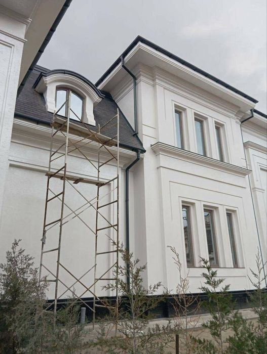 Travertin fasad qilamiz