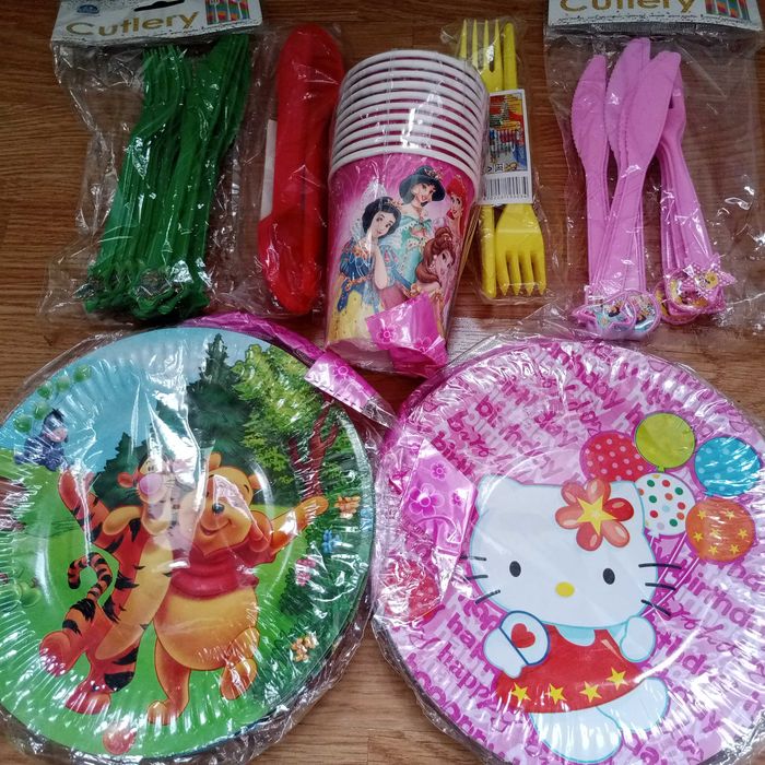 Посуда для детского праздника