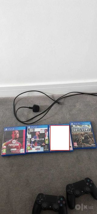 Playstation 4 Pro + 3 joystik + o'yinlar