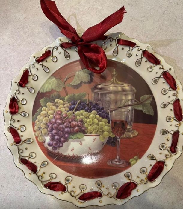 Тарелка декоративная