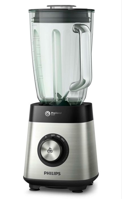 Блендер Philips HR 3571/90 черный-серый