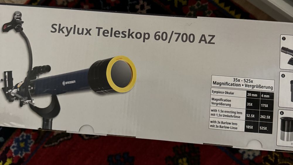 Телескоп Bresser 60/700 AZ