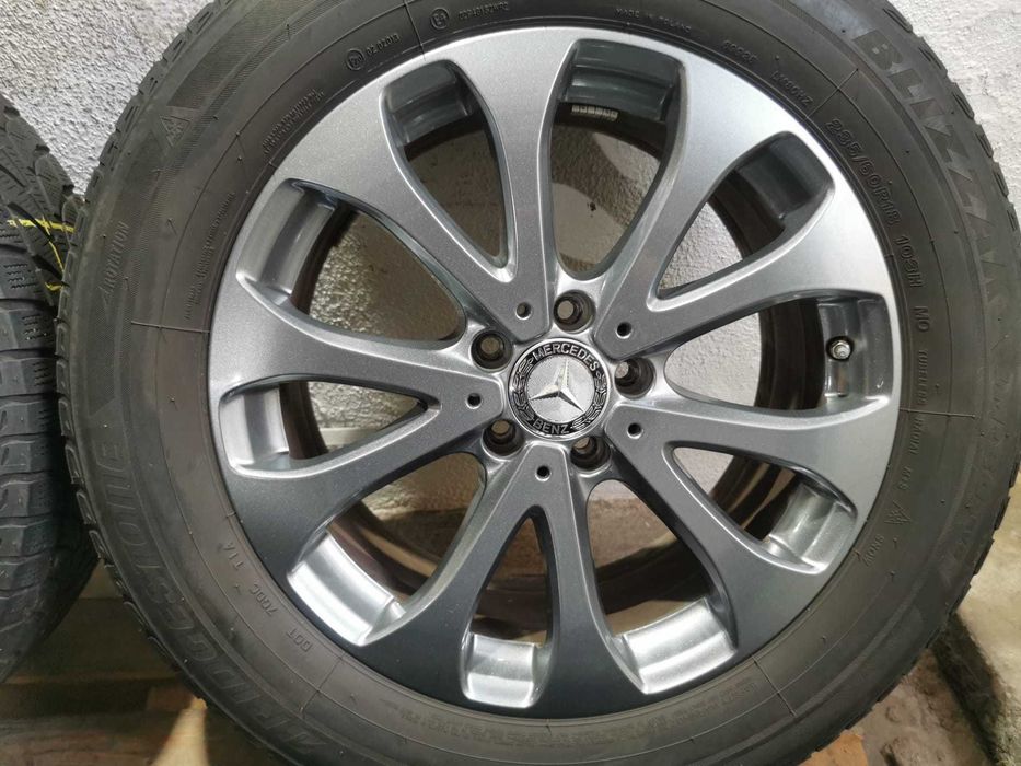 Jante Originale Mercedes GLC / GLK R 18 cu anvelope de iarna