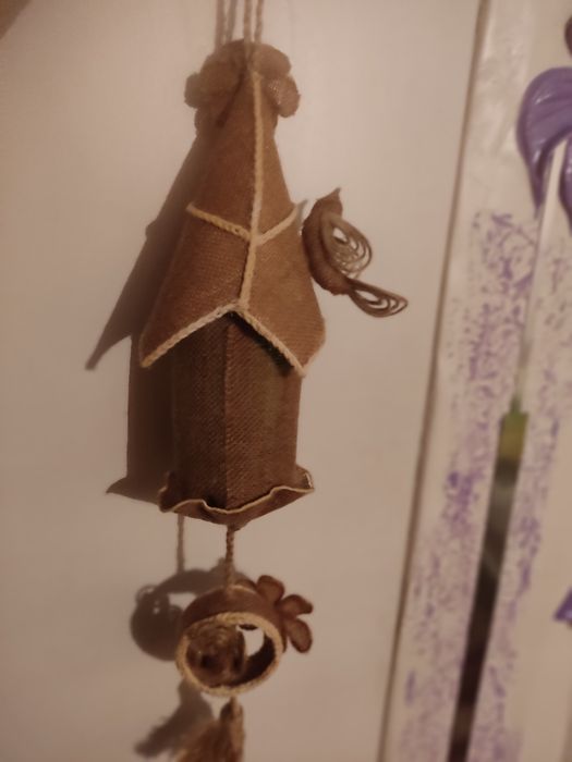 Скворечник подвесной из джута
