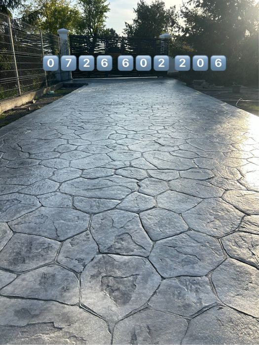 Beton Amprentat Targu Jiu/Motru/Filiasi
