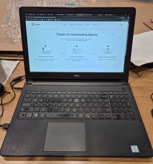 Dell Inspiron 5559 i5-6200U 12GB ram 240GB hdd AMD Radeon R5 M335 4GB