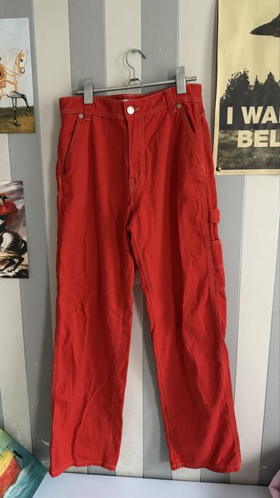 Джинсы карго pull&bear