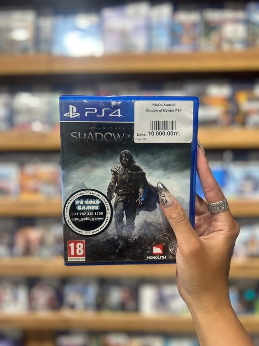 Диски PS4/PS5 Shadow of Mordor, Nier Automata, Wild Hearts, Lies of P