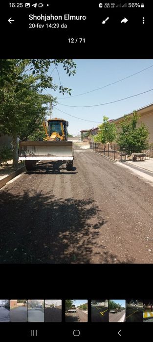 Asfal yotqizish xizmati