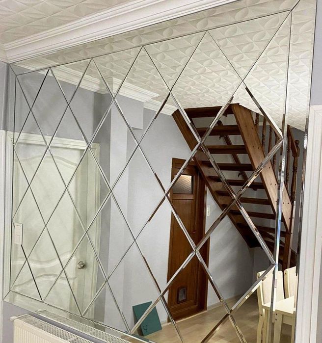 Ромбик Ойна кесиш хизмати .Oynachi Зеркала Rombik Zerkila vitrina polk