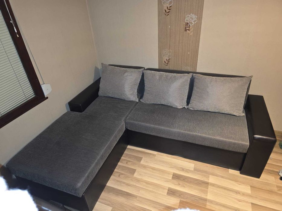 Нов ъглов разтегателен диван