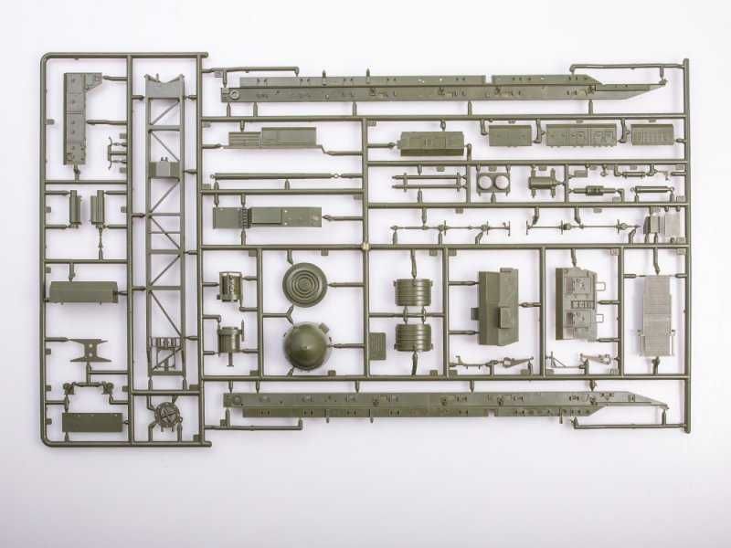 Сборная модель- ракетный комплекс стратегического назначения "Тополь"