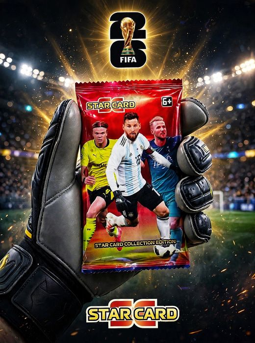 Коллекционные Футбольные Карточки FIFA World Cup 2026.