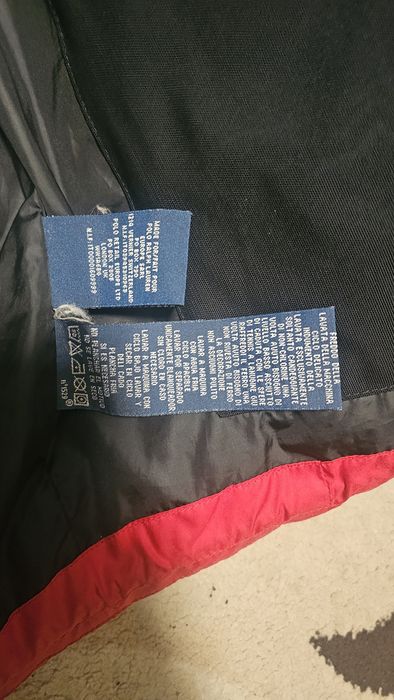 Geacă de iarnă Polo Ralph Lauren Roșie - Mărimea M