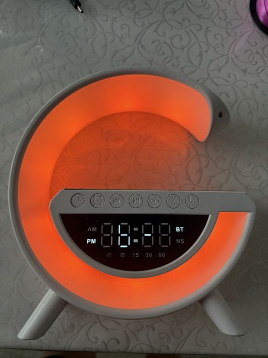 Moon LED Alarm Clock