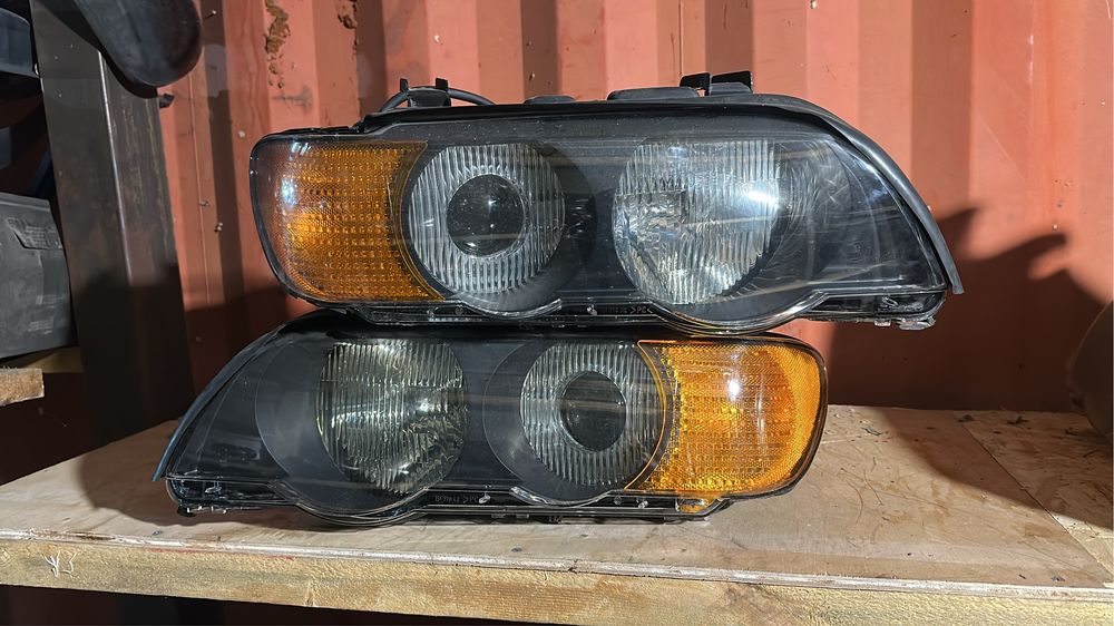 Фары е53 ксеноно дорестайлинг