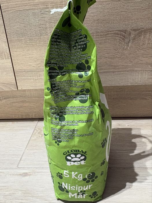 Nisip pentru pisici 10 kg