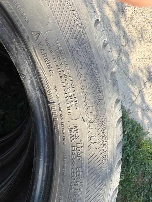 Продам летние шины мишлен р19