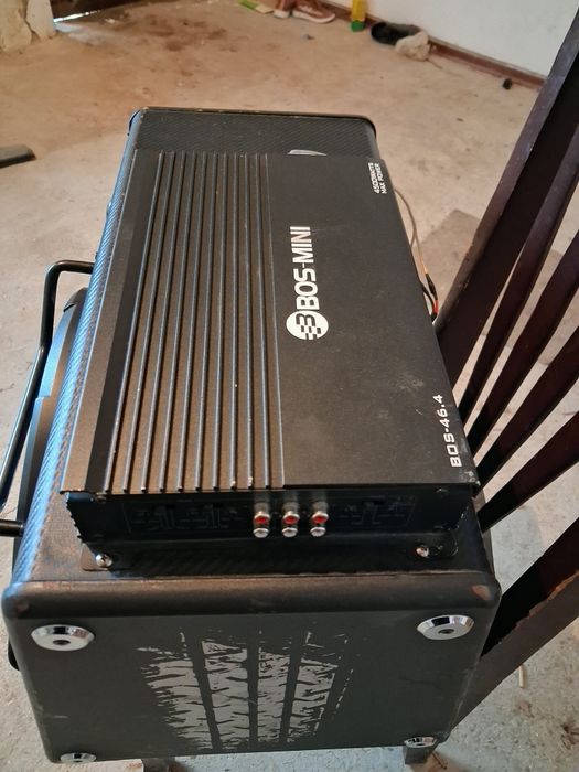 Саббуфер элемент 5 с усилительем Bosmini