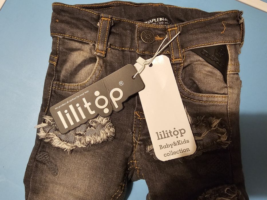 Нови бебешки - детски дънки lilitop, размер 74