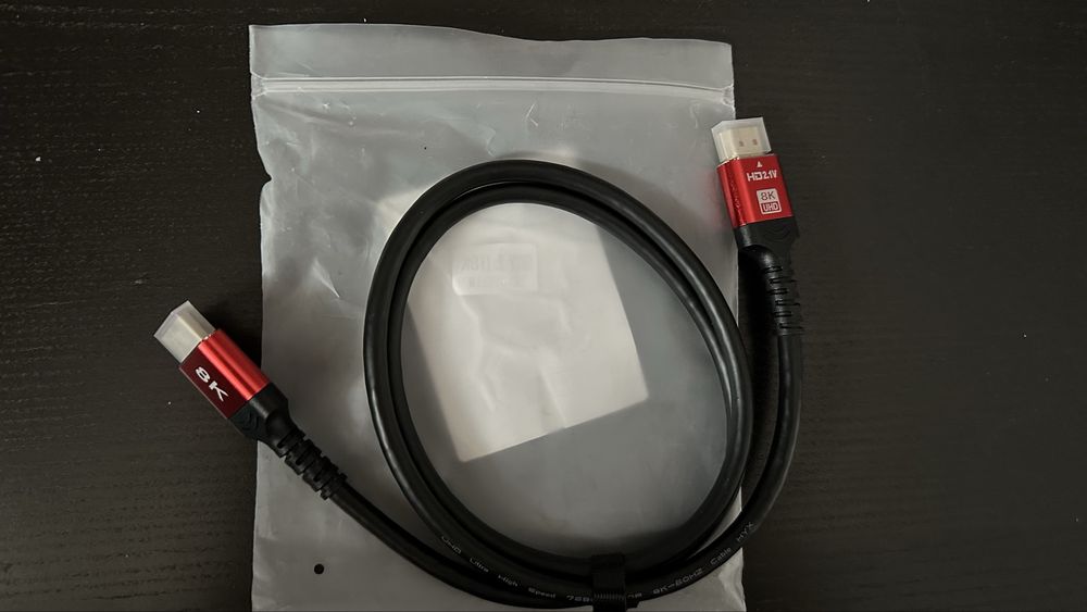 Cablu HDMI 8K cablu 60hz 2.1 4K 144hz 3d tv monitor proiector PS