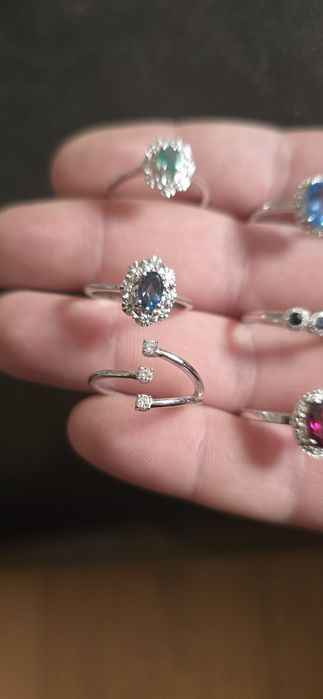 Inele 14k diamante naturale