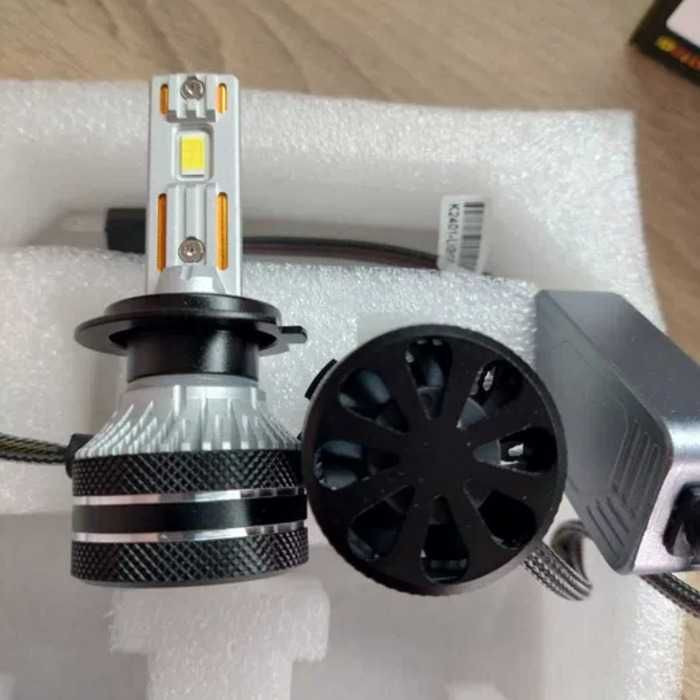 Лед крушки H7, H4, H1, LED | Canbus 180W 60000LM | Гаранция 6 месеца