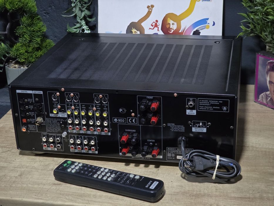 Receiver SONY str-db780 QS, amplituner 2.0, 5.1 surround cinema telecomanda radio amplificator