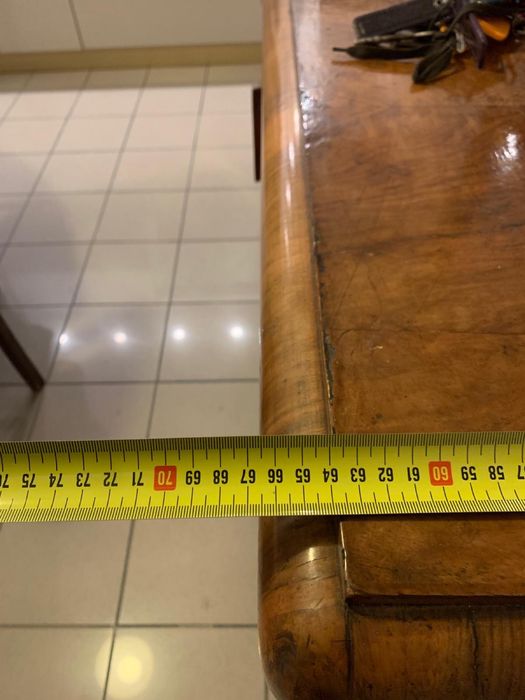 Servanta lemn cu furnir de nuc, stil Art Deco