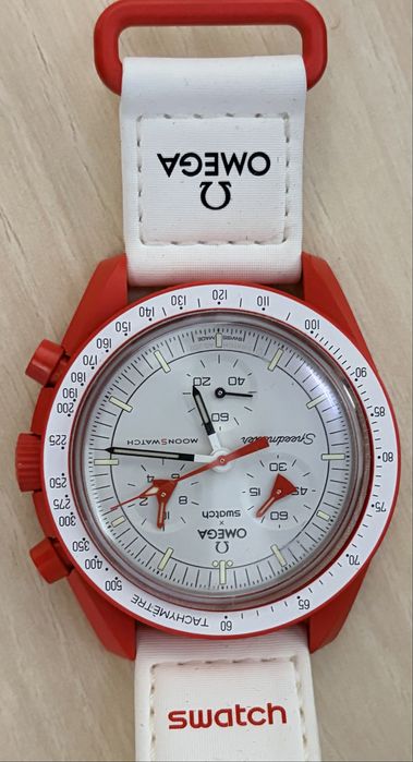 Omega x Swatch Speedmaster Moonswatch Mission To Mars Original