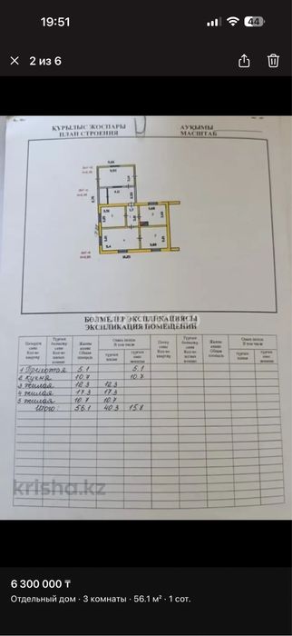 Продажа дома  г.Тайынша