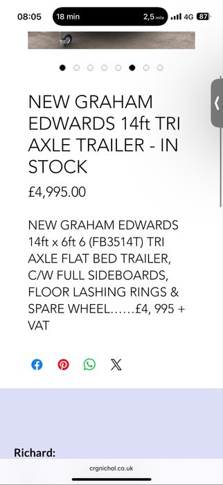 Graham Ewards trailer