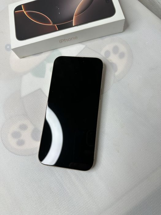 Продается iPhone 16 Pro Max 256Gb Desert Titanium sotiladi 93% ideal