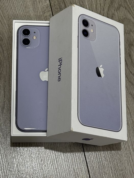 Iphone 11 64GB mov arata ca nou (nicio zgarietura)