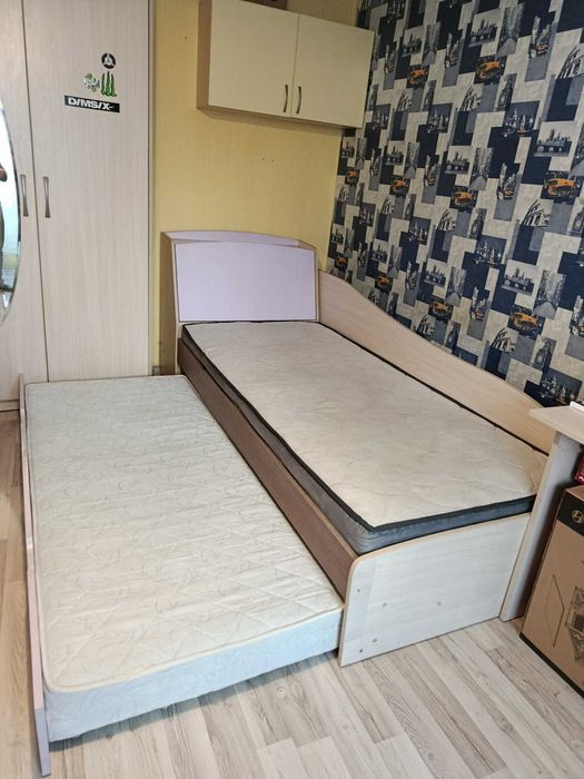 Легло сандвич с два матрака и ракла 200/90