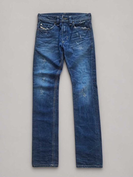 Мъжки дънки Diesel Thavar W28/L32 – Slim-Skinny, сини