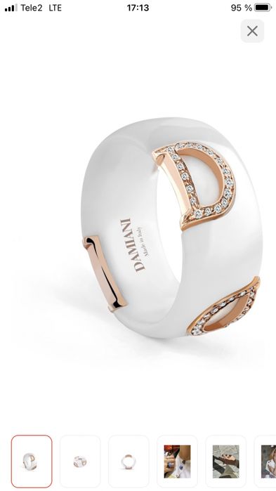 Продам кольцо Damiani оригинал.