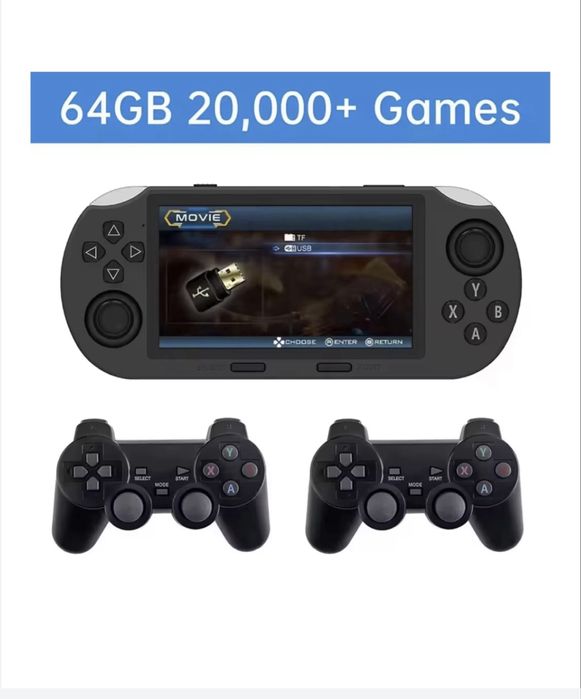 Consola Retro Portabila 64GB Plug & Play pe TV