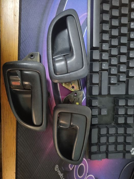 Ручки дверные Марк 2 90 синие