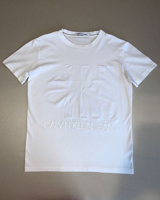 Мъжка бяла тениска Calvin Klein