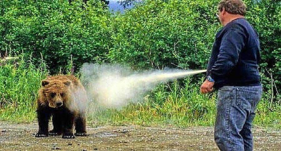 Spray de urs rază 10 metri distanță