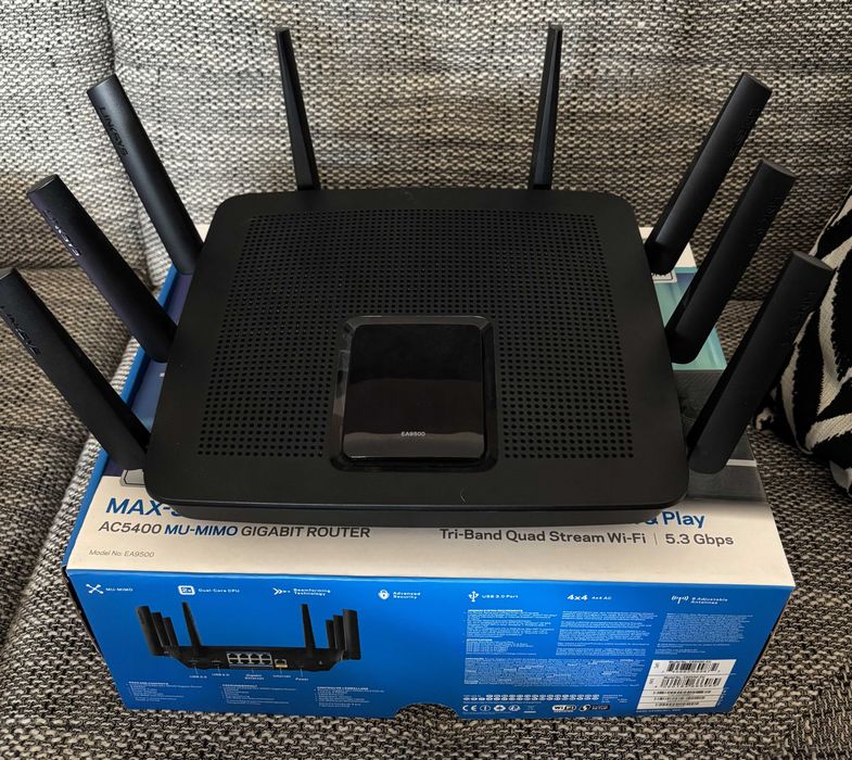 Router premium Linksys EA9500 AC5400 Max-Stream Tri-Band
