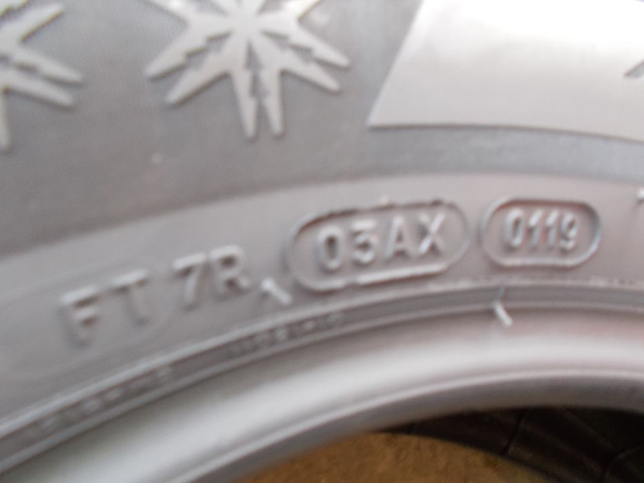 4 anvelope iarna Michelin 205 60 16 profil 7,5 mm